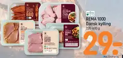 REMA 1000 Dansk kylling tilbud