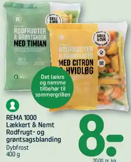 REMA 1000 Lækkert & Nemt Rodfrugt- & grøntsagsblanding tilbud