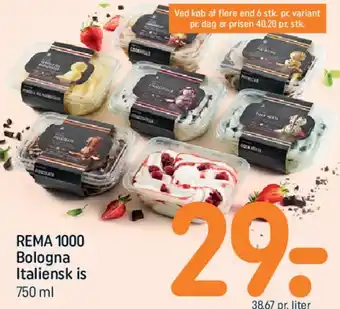 REMA 1000 REMA 1000 Bologna Italiensk is tilbud
