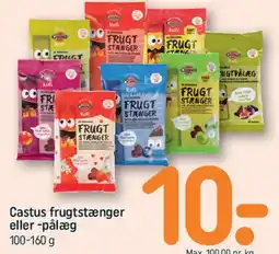 REMA 1000 Castus frugtstænger eller -pålæg tilbud
