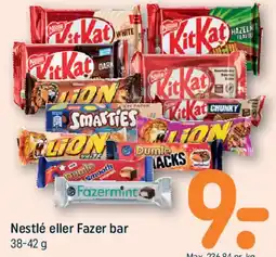REMA 1000 Nestlé eller Fazer bar tilbud