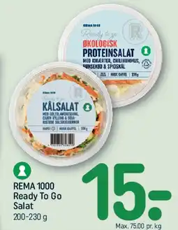 REMA 1000 Ready To Go Salat tilbud