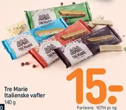 REMA 1000 Tre Marie Italienske vafler tilbud
