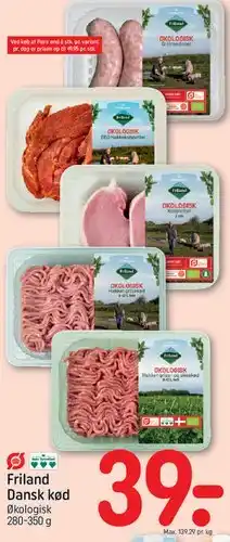 REMA 1000 Friland Dansk kød tilbud