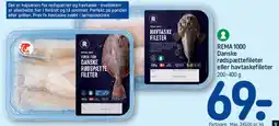 REMA 1000 REMA 1000 Danske rødspættefileter eller havtaskefileter tilbud
