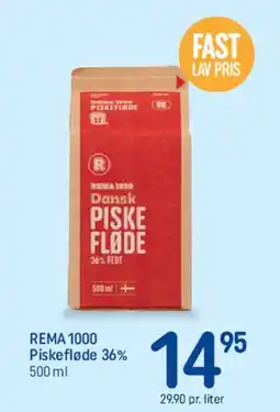 REMA 1000 REMA 1000 Piskefløde 36% tilbud