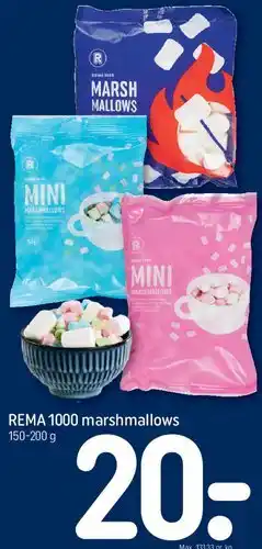 REMA 1000 REMA 1000 marshmallows tilbud