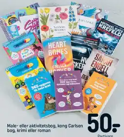 REMA 1000 Bøger og aktivitetsbøger tilbud