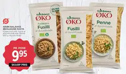 MENY Grøn Balance Økologisk Pasta tilbud