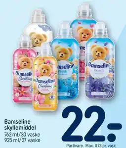REMA 1000 Bamseline skyllemiddel tilbud