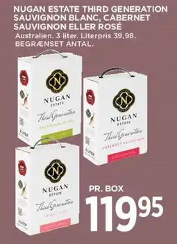 MENY Nugan Estate Third Generation (3 L box) tilbud