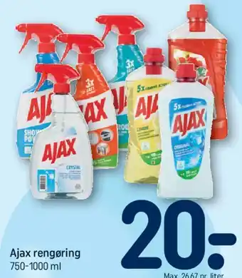 REMA 1000 Ajax rengøring tilbud