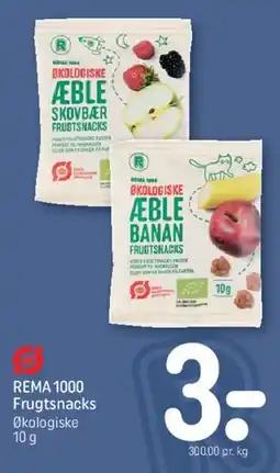 REMA 1000 REMA 1000 Frugtsnacks (økologiske) tilbud