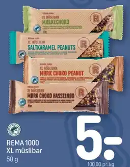 REMA 1000 REMA 1000 XL müslibar tilbud