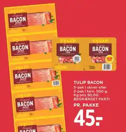 MENY TULIP BACON tilbud