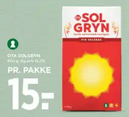 MENY OTA Solgryn tilbud