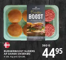 MENY BurgerBoost Sliders af dansk oksekød tilbud