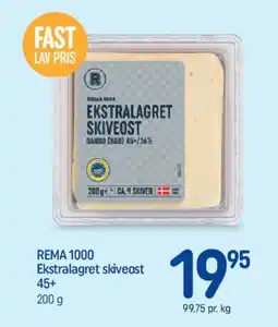 REMA 1000 Ekstralagret skiveost tilbud
