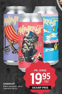 MENY ANARKIST tilbud