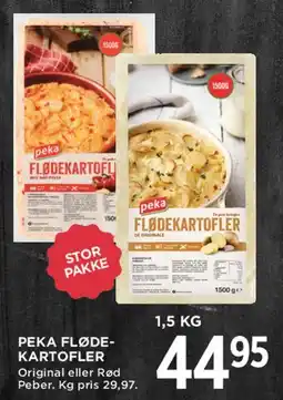 MENY Peka Flødekartofler tilbud