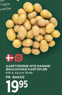 MENY Aarstiderne nye danske økologiske kartofler tilbud