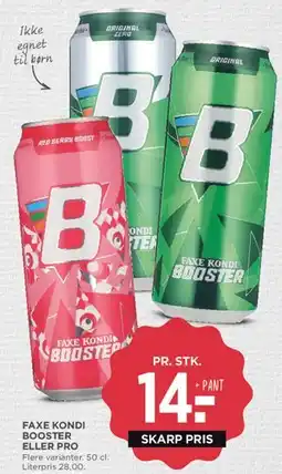 MENY Faxe Kondi Booster tilbud