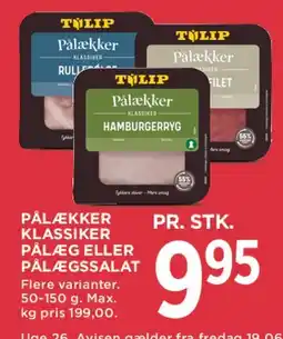 MENY Pålækker klassiker / Pålæg eller Pålægssalat tilbud