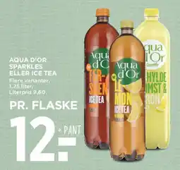 MENY Aqua d'Or sparkling / Ice Tea tilbud
