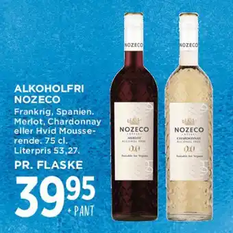 MENY Alkoholfri Nozeco tilbud