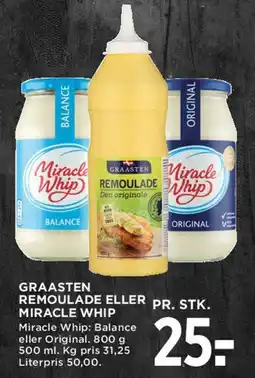 MENY Graasten Remoulade / Miracle Whip tilbud