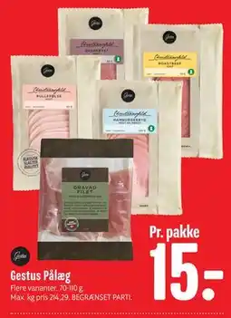 Min Købmand Gestus Pålæg tilbud