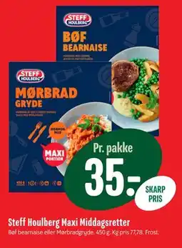 Min Købmand Steff Houlberg Maxi Middagsretter tilbud