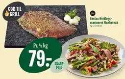 Min Købmand Gestus Hvidløgsmarineret Flanksteak tilbud