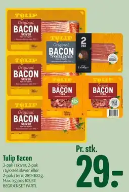 Min Købmand Tulip Bacon tilbud