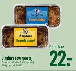 Min Købmand Stryhn’s Leverpostej tilbud