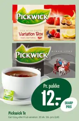 Min Købmand Pickwick Te tilbud