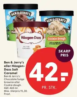 SPAR Ben & Jerry’s eller Häagen-Dazs Salt Caramel tilbud