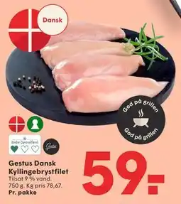 SPAR Gestus Dansk Kyllingebrystfilet tilbud