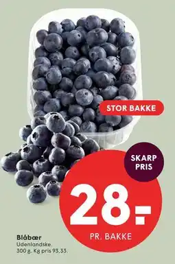 SPAR Blåbær tilbud