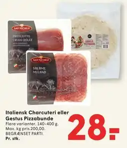SPAR Italiensk Charcuteri eller Gestus Pizzabunde tilbud