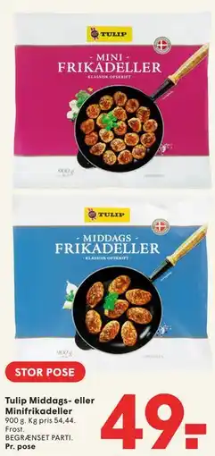 SPAR Tulip Middags- eller Minifrikadeller tilbud