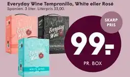 SPAR Everyday Wine Tempranillo, White eller Rosé tilbud