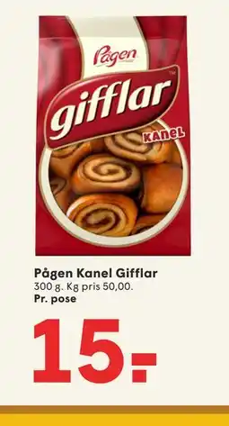 SPAR Pågen Kanel Gifflar tilbud