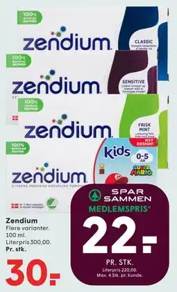 SPAR Zendium tilbud