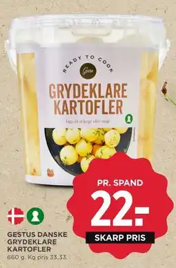 MENY GESTUS DANSKE GRYDEKLARE KARTOFLER tilbud