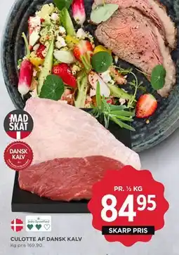 MENY CULOTTE AF DANSK KALV tilbud