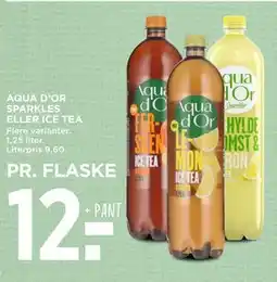 MENY AQUA D’OR SPARKLES ELLER ICE TEA tilbud