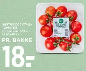 MENY GESTUS COCKTAILTOMATER tilbud