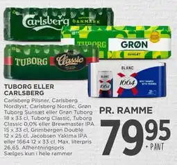 MENY TUBORG ELLER CARLSBERG tilbud