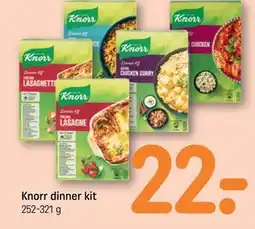 REMA 1000 Knorr dinner kit tilbud